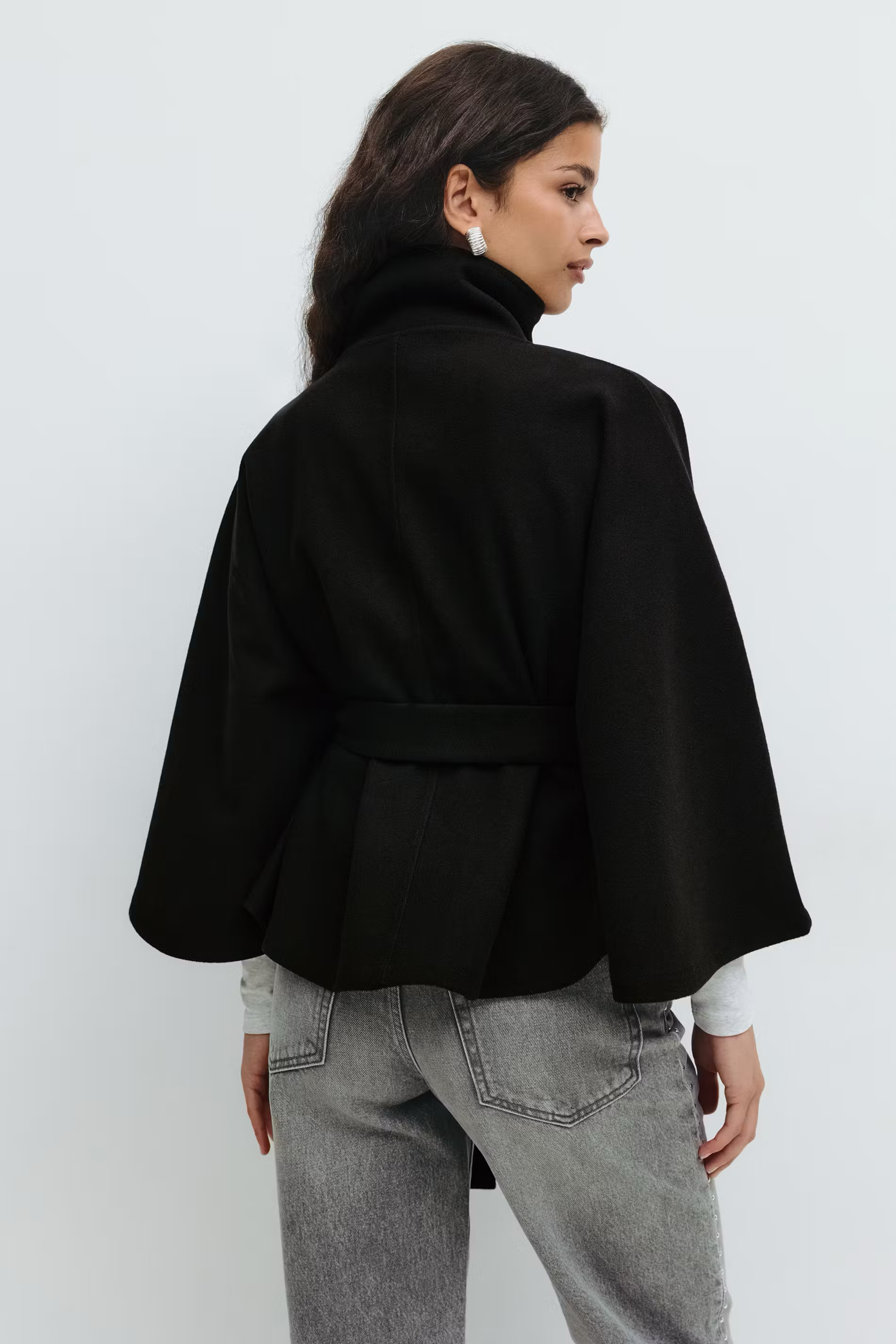 Belt Cape Jacket