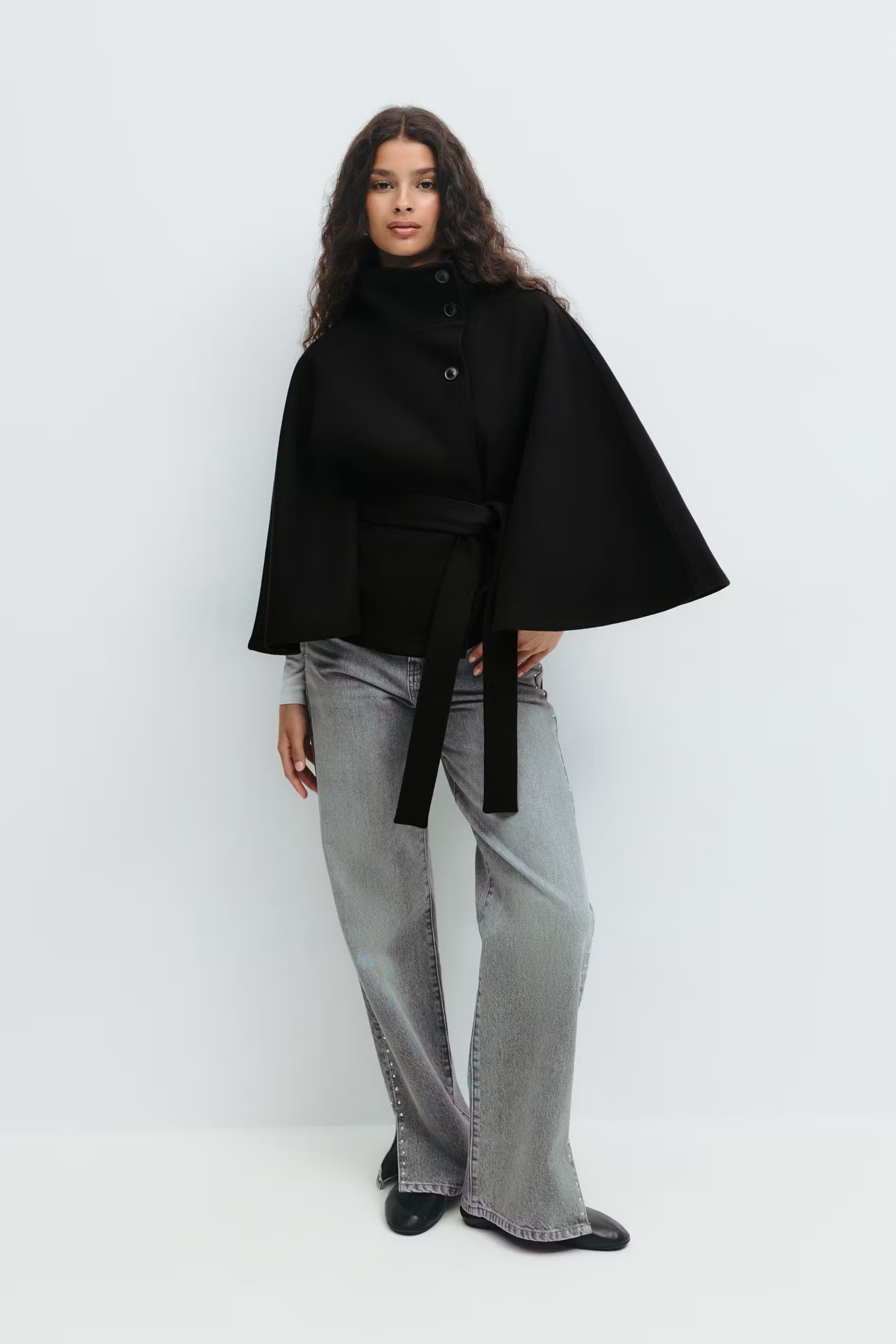 Belt Cape Jacket